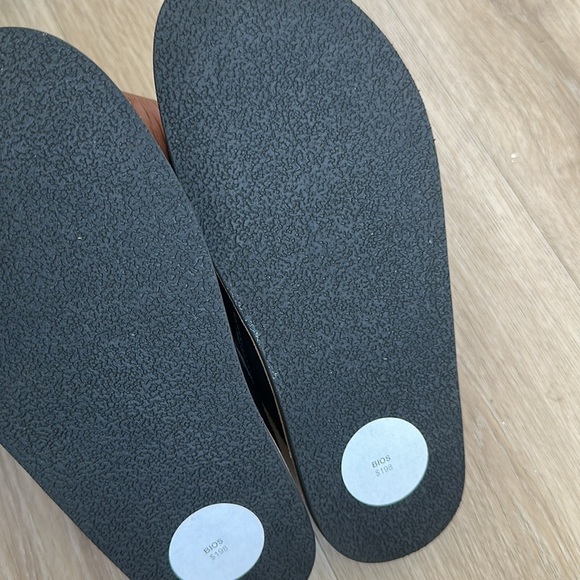 Eileen Fisher Black Slip-On Mules Bios Leather Mule NWOB - Picture 5 of 8